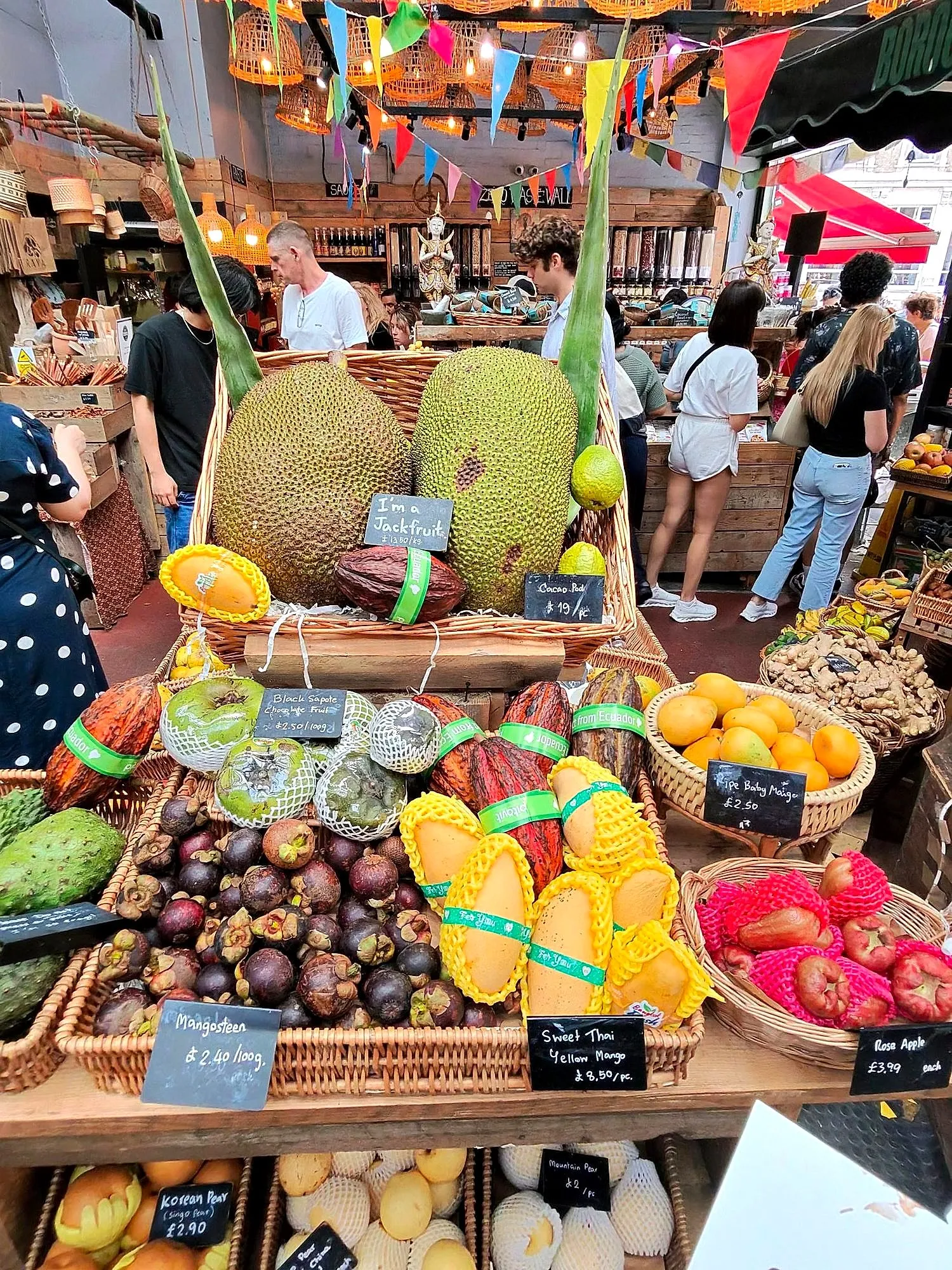 Sábado · Los puestos de Borough Market